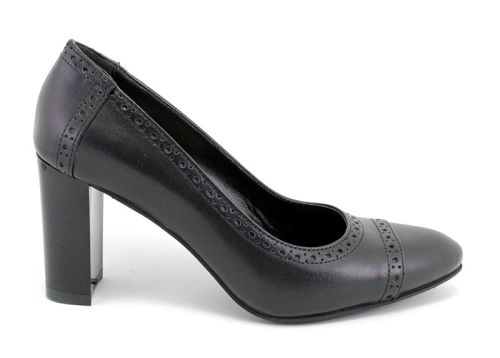 Pantofi eleganti dama de culoare neagră 333 CH