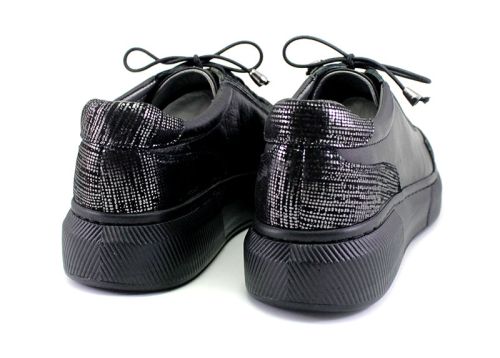 Pantofi de damă, casual, în negru - Model Talie