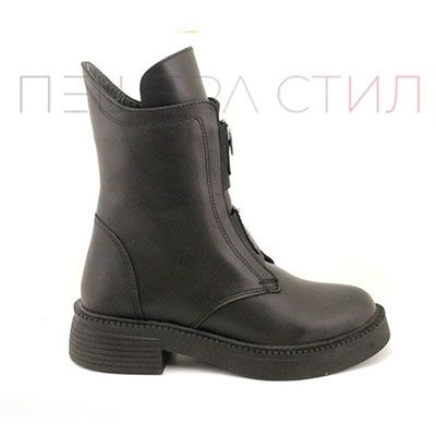 Botine de damă din piele naturală