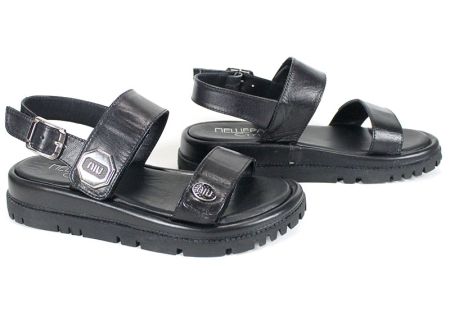 Sandale damă Senso Forte din piele naturală – negre sau cafenii