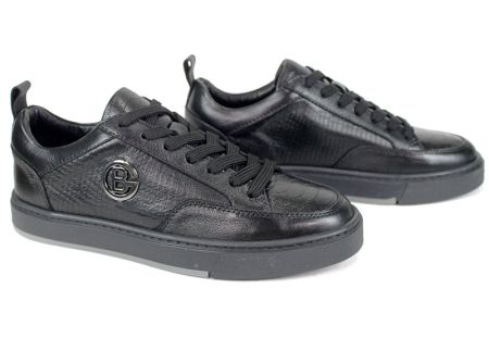 Pantofi barbatesti din piele naturala de culoare albastru inchis - model Gentleman Prime