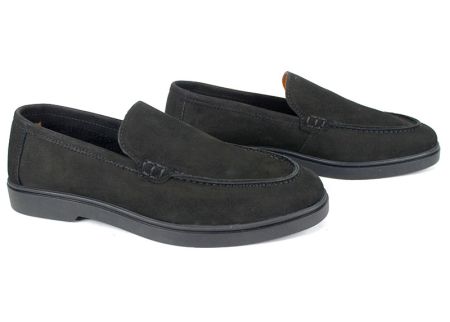 Lusso Vento – mocasini bărbătești din piele întoarsă naturală