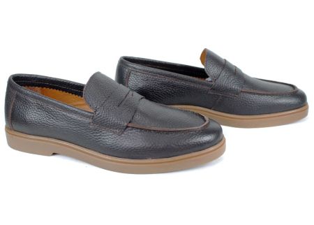 Lusso Vento – mocasini bărbătești din piele întoarsă naturală