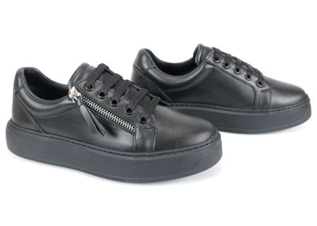 Pantofi damă Zippo Nero – stil casual cu accent modern