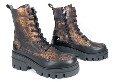 Stella Urbano - Mocasini de dama din piele naturala cu accente stilate