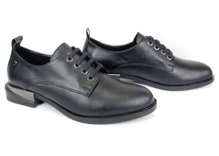 Loafers damă Doux Éclat – piele naturală, culoare neagră