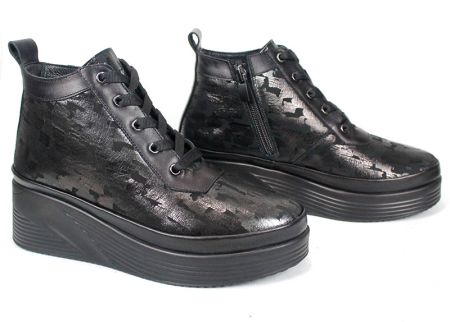 Stella Urbano - Mocasini de dama din piele naturala cu accente stilate