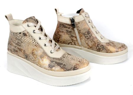 Stella Urbano - Mocasini de dama din piele naturala cu accente stilate