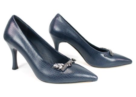 Pantofi eleganți Luxe Éternelle – piele naturală, alb, toc subțire înalt