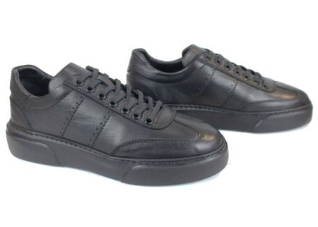 Pantofi casual bărbați Noir Rustique – piele naturală
