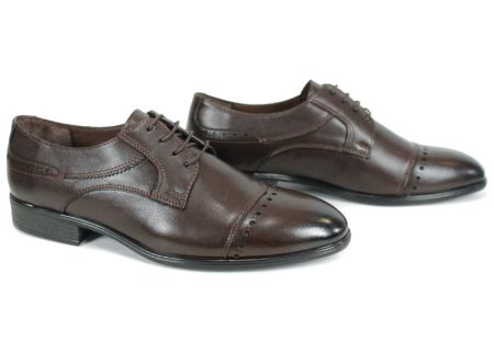 Pantofi formali pentru bărbați în negru, model McLaren.