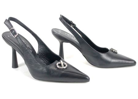 Riva Plain – sandale damă din piele naturală cu călcâi deschis