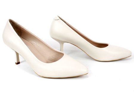 Metro Bloom – pantofi eleganți de damă din piele naturală, cu toc stiletto