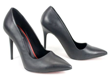 Metro Bloom – pantofi eleganți de damă din piele naturală, cu toc stiletto