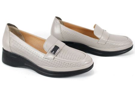 Nova Grace – pantofi de damă din lac natural perforat