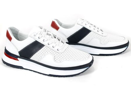 Strado Verin – pantofi bărbătești din piele naturală albă