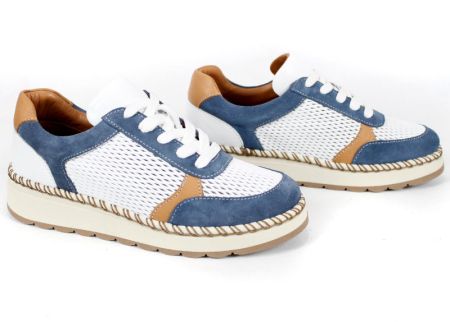 Nova Grace – pantofi de damă din lac natural perforat