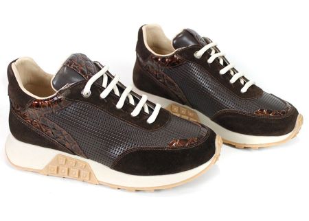 Sienna Vell – sneakers damă din piele naturală și velur