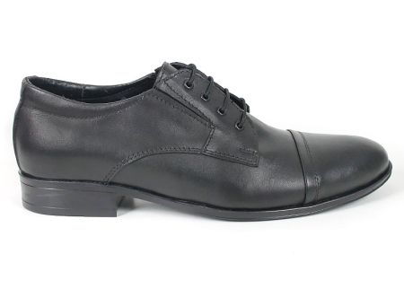 Pantofi Eleganți Bărbătești Lorenzo Marchetti din Piele Naturală Negri