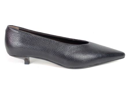Valeria Santoro pantofi eleganți de damă din piele naturală maro închis.
