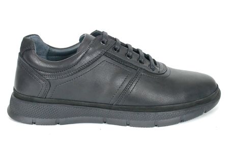 Nico Bellandi – pantofi casual pentru bărbați din piele naturală neagră