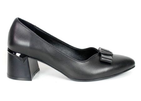 Pantofi eleganți Valentina Rossetti din piele naturală neagră