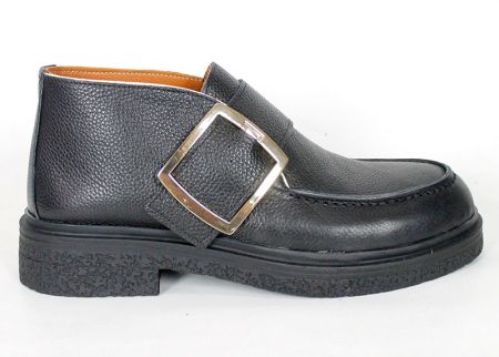 Claudia Venturi – Women's Ankle Boots in Black Genuine Leather