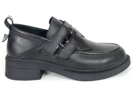 Bianca Rinaldi – pantofi loafer de damă din piele naturală neagră