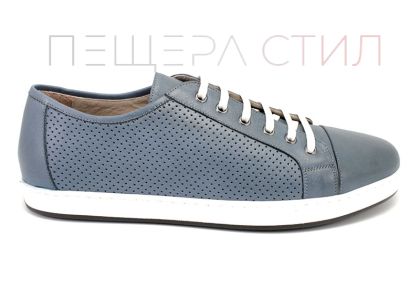 Мъжки меки обувки в дънково синьо 703р SN