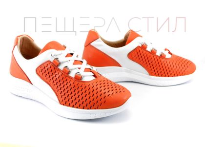Pantofi sport dama în culoarea rodie - Model Cecil.