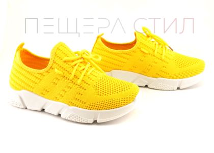 Adidași de damă în galben - 1753 JT