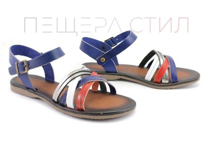 Sandale dama pe talpa joasa in culoarea „Tommy” - Model Dropy