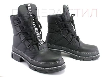 Ghete de damă în negru - Model 0809 CH