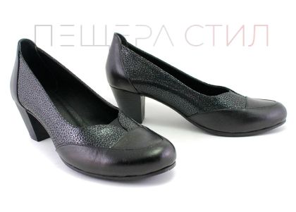 Pantofi casual pentru femei în negru - Model Gladys