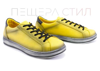Pantofi sport de damă în galben - Model Tiara