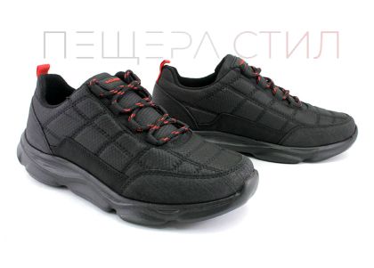 Adidași bărbați în negru, model 1310CH.