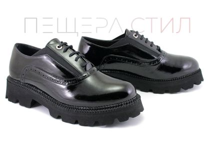 Pantofi de damă, toamnă-iarnă în negru - Model Lara