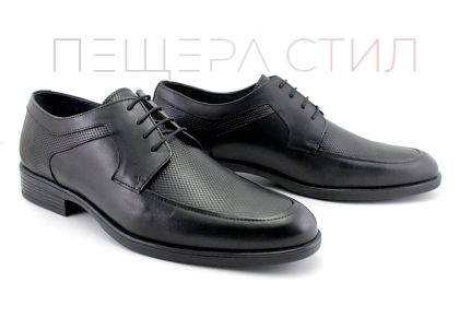Pantofi formali pentru bărbați în negru, model Toto