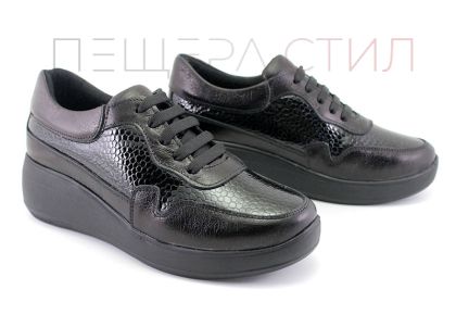Pantofi de damă, casual, în negru - Model Ciela