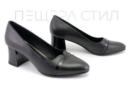 Pantofi formali de dama in negru - Model Topaz