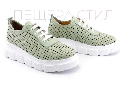 Pantofi de vara dama din piele naturala in resedavo - Model Laska