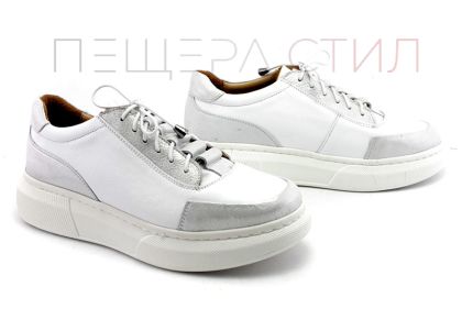 Pantofi casual dama alb - Model Talia.