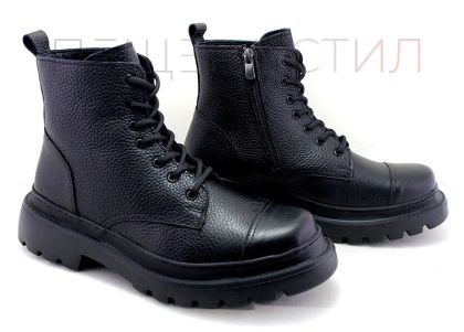Cizme casual barbati negru, model Adrian.