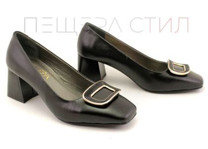 Pantofi formali dama negru - Model Erato.