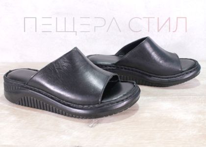 Papuci dama negru - model Malina