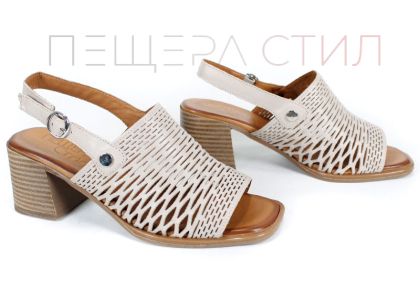 Pantofi casual dama din piele naturala cu imprimeu floral - model Luna