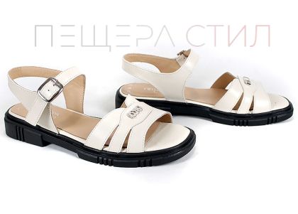 Pantofi casual dama din piele naturala cu imprimeu floral - model Luna