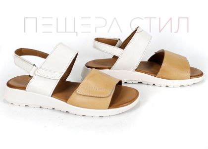 Silva Chiara – Sandale damă din piele naturală | Culoare cappuccino