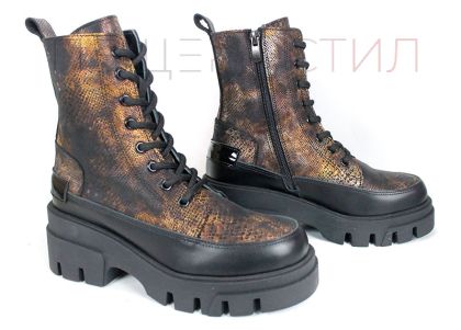 Stella Urbano - Mocasini de dama din piele naturala cu accente stilate