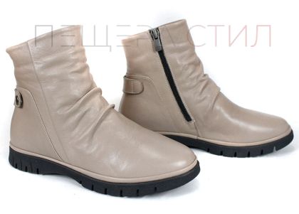 Classic Chic - Cizme joase de damă în culoarea gri